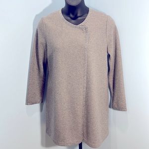 Tahari Grey Wool Coat